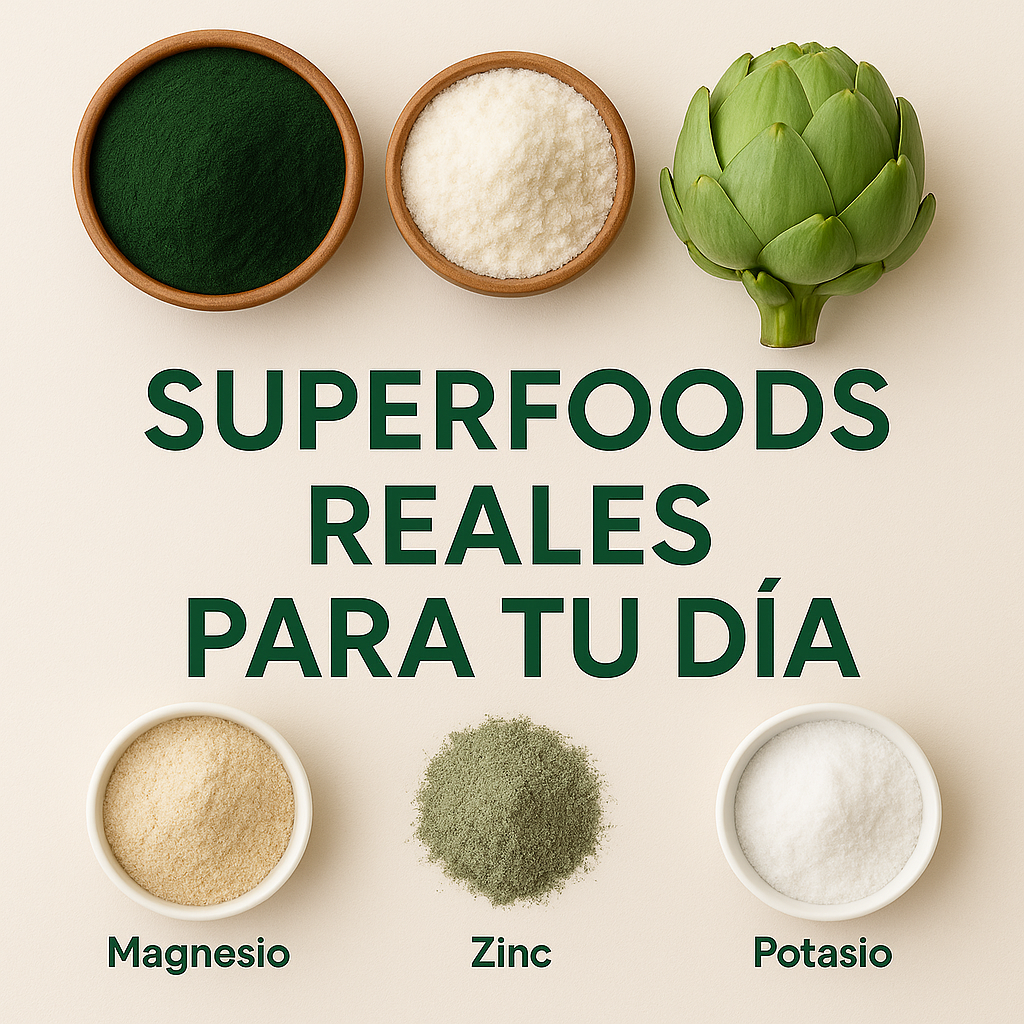 T-Green 500mg 💚 – Superfood para Digestión y Energía Natural