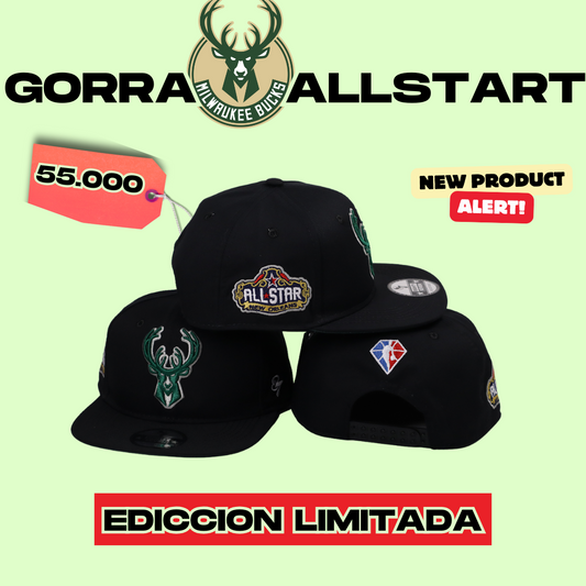 Gorra MILWAUKEE BUCKS – Edición Limitada