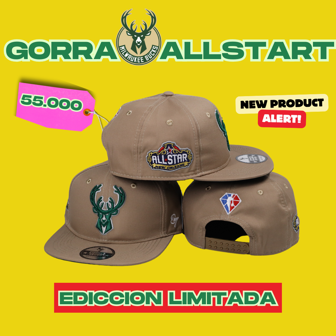 Gorra MILWAUKEE BUCKS – Edición Limitada