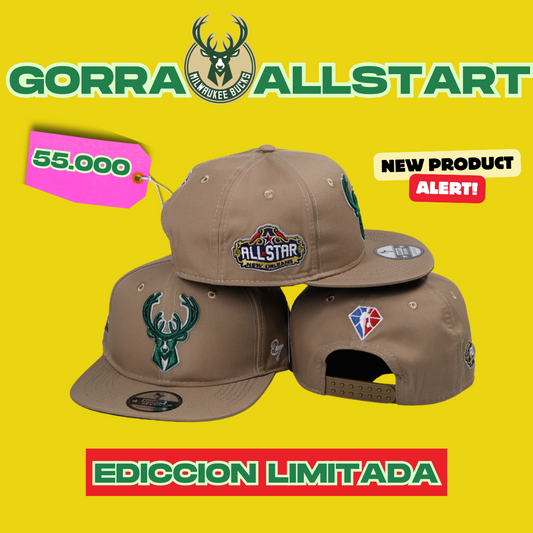 Gorra MILWAUKEE BUCKS – Edición Limitada