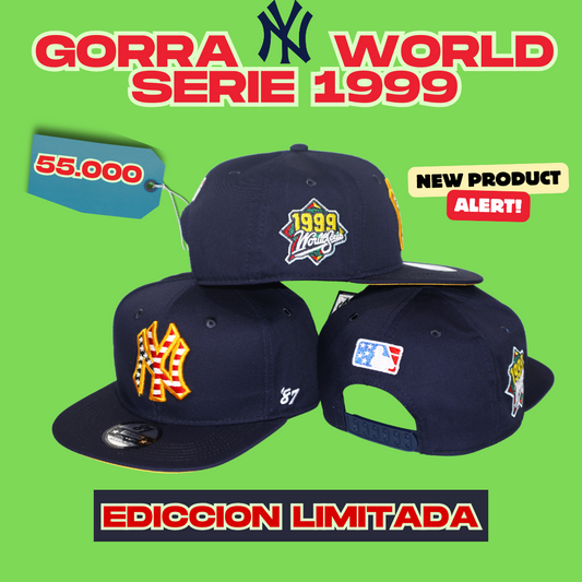 Gorra  NY WORLD SERIE 1999 – Edición Limitada