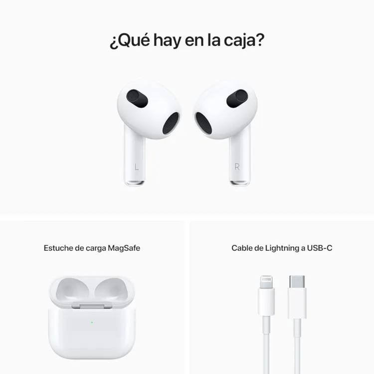 Airpods 3ra Generacion , Sonido que Envuelve